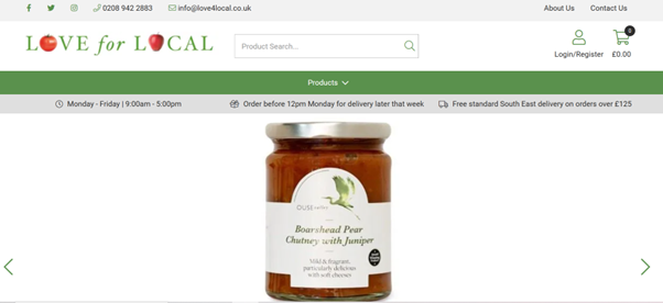 LoveforLocal's tweet image. E-Commerce website now Live! - love4local.co.uk