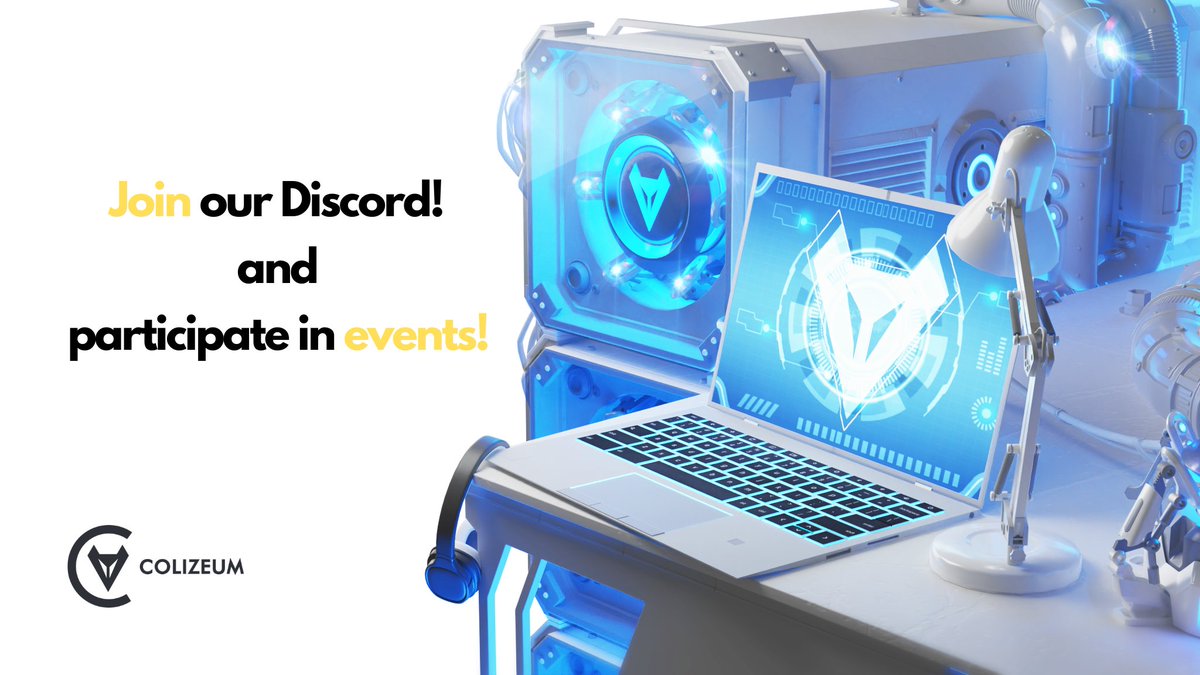 Colizeumcom's tweet photo. Want to get more involved in the world of Web3 gaming?
Join the Colizeum Discord community!๐
https://t.co/BhBI5aZOLq
And connect with like-minded gamers from all over the world!
#Colizeumcom #Web3 #DiscordServer #DeFi https://t.co/4nol5tl1sV