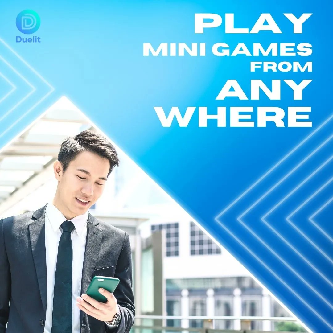 DUELIT_official's tweet photo. Our games are well-known and only last 1 minute! ๐พ
Visit https://t.co/UYdzQXluAp to check out our games today! ๐ฒ
#duelit #gamingapp #onlinegaming #mobileegaming #devicegaming #freedownload #gamingcommunity #smartphonegames #challengeyourfriends #minigames #playanywhere https://t.co/JSMz4mkc14