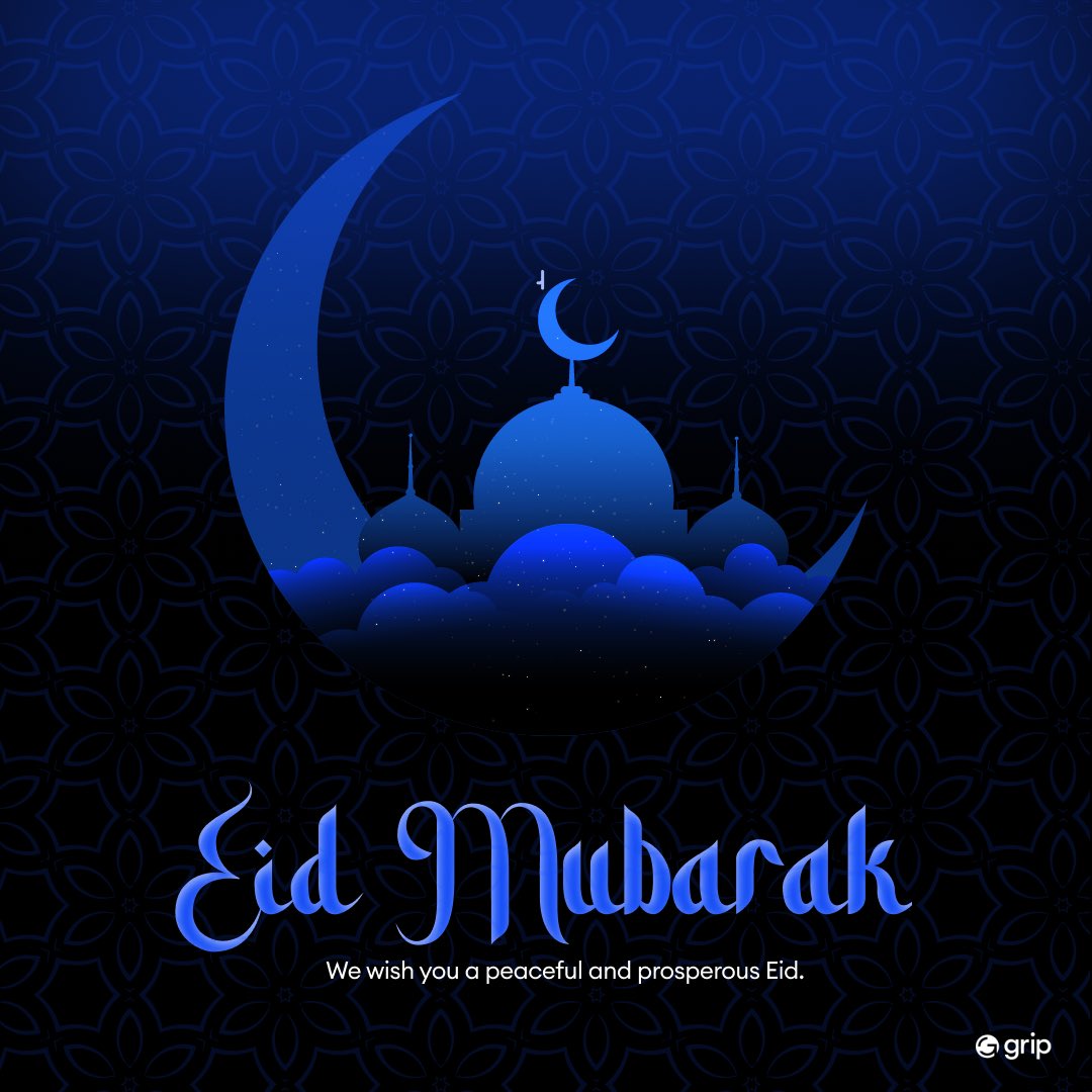 Eid Mubarak! 

We wish you a blessed celebration 💙

#eidmubarak2023 #eidalfitr2023🌙