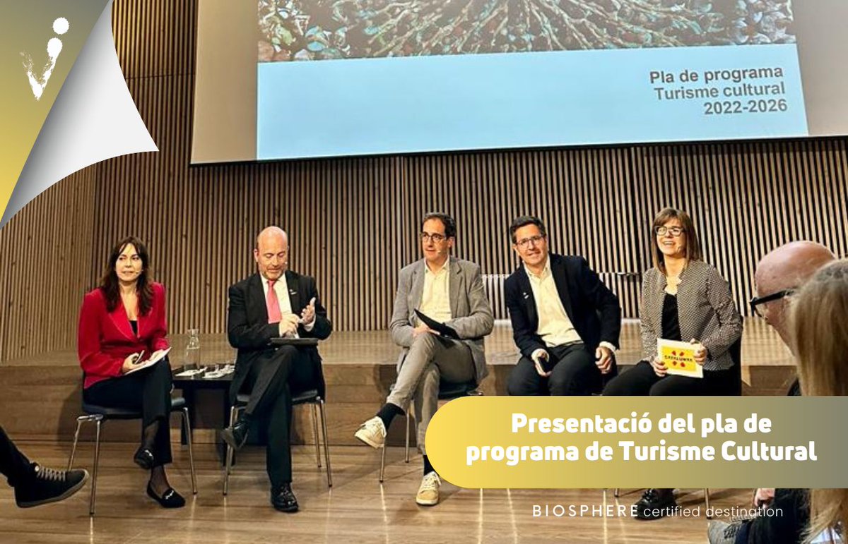 Vilafrancatur's tweet photo. Avui Turisme Vilafranca participa a la presentació del pla de programa de Turisme Cultural de la mà de @turismecat 

#CatalunyaExperience  #turismevilafranca #descobreixcatalunya #Capitaldelvi #paisatgesdecatalunya #vilafrancadelpenedès
#turismecat https://t.co/hk7bWlIkn0
