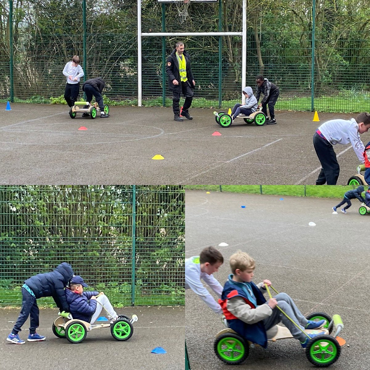 Fun filled morning in the games room and with the karting team challenges!