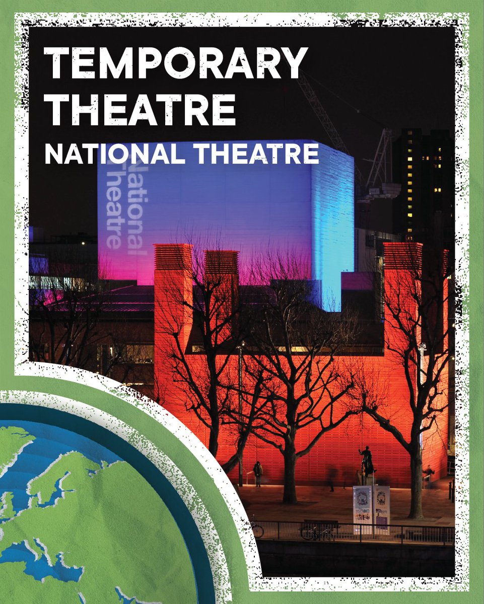 Charcoalblue's tweet photo. Our next project case study with sustainability at the forefront is the National Theatre’s Temporary Theatre 🌎 #EarthDay2023 https://t.co/4D0TtxD6t6