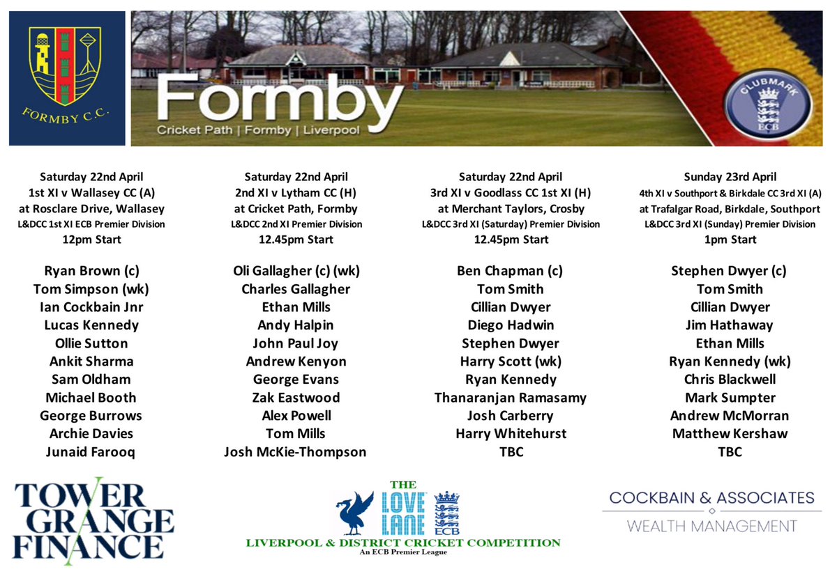 Formby Cricket Club tweet media