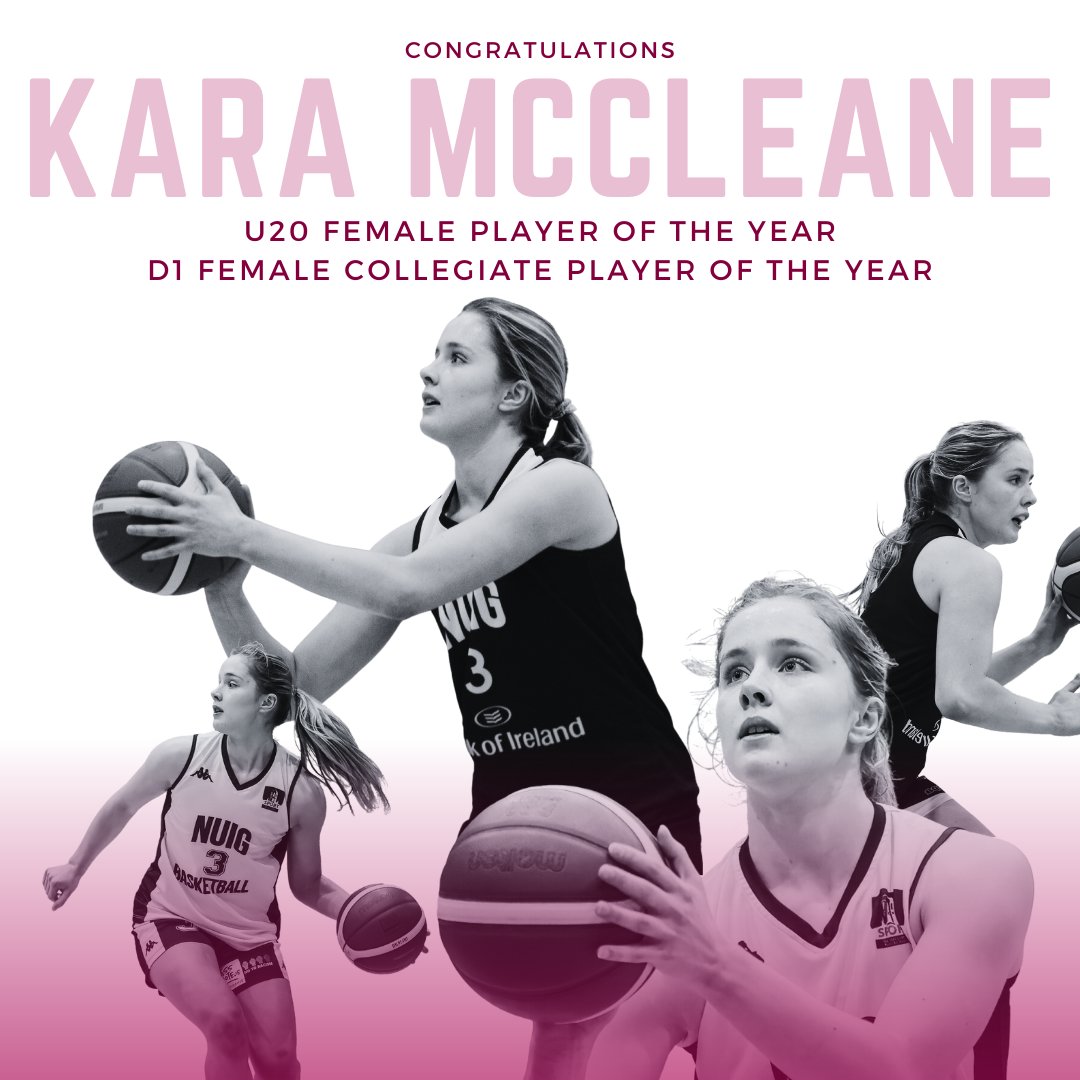 Congratulations to Kara McCleane on winning not one, but two national awards from <a href="/BballIrl/">Basketball Ireland</a>! We are so proud to have her as a scholarship student and can't wait to see what she achieves next 🏀#U20FemalePlayerOfTheYear #Div1FemaleCollegiatePlayerOfTheYear #basketball