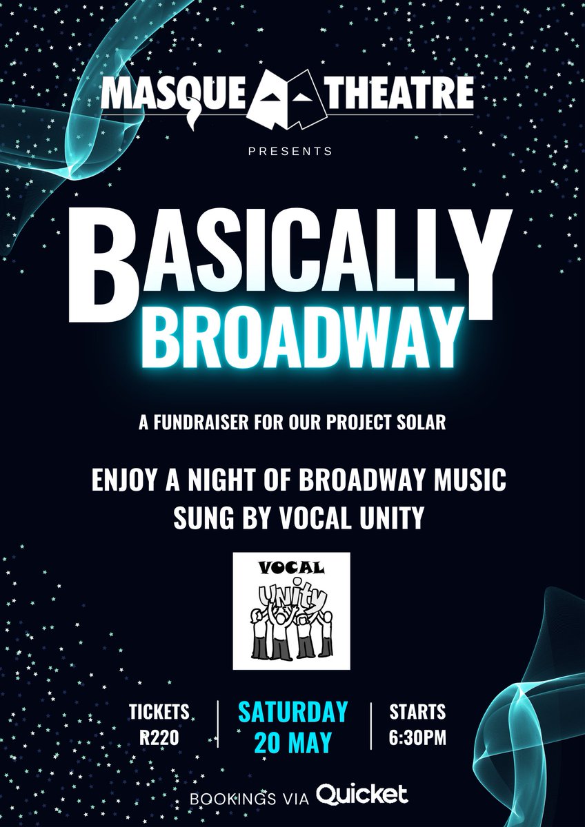 New #EventSAWC listing: Basically Broadway - Vocal Unity Fundraiser Concert bit.ly/3N4Q73q Join us for an evening of Broadway hits ...