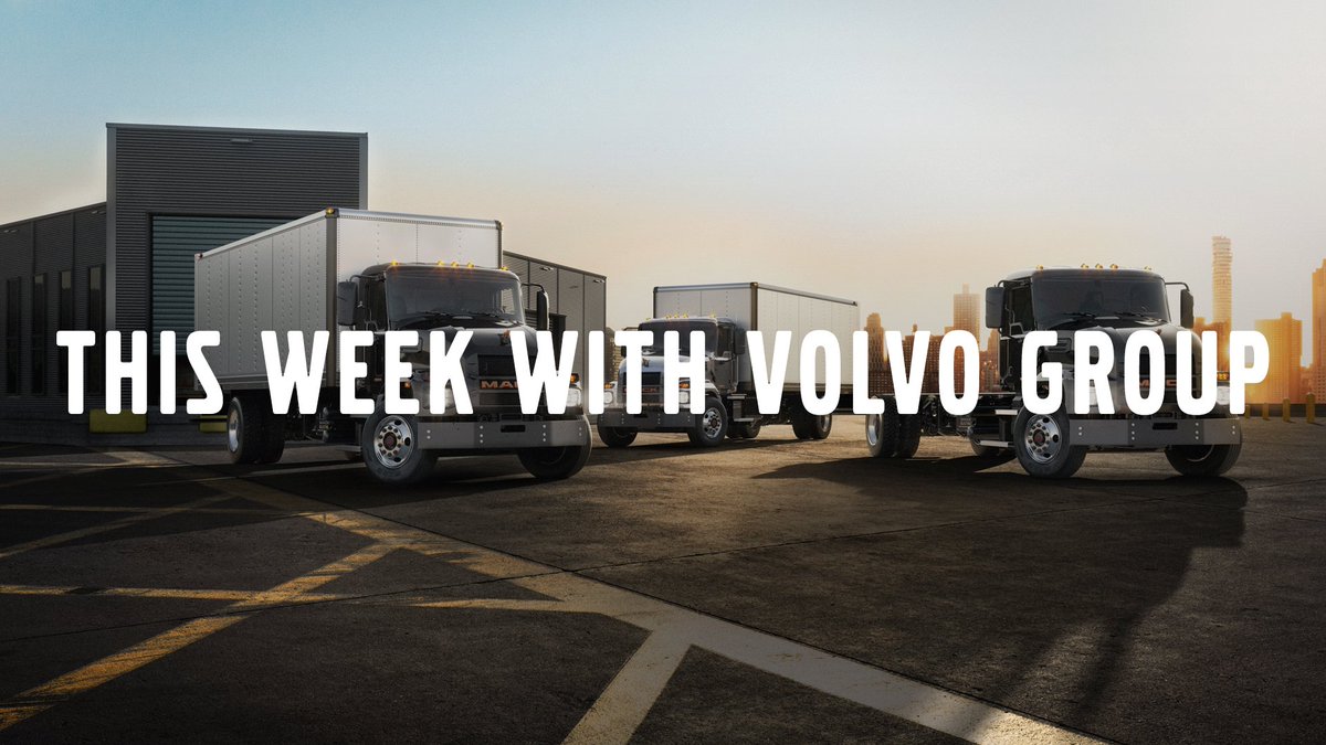 VolvoGroup's tweet photo. #VolvoGroupWeek – this week’s highlights:
➡️ First quarter report: Strong start to 2023
➡️ European environment ministers test drive our #ElectricVehicles and machines
➡️ Volvo Group Chief Sustainability Officer Karin Svensson speaks at #StockholmClimateWeek https://t.co/5s08N9M55I