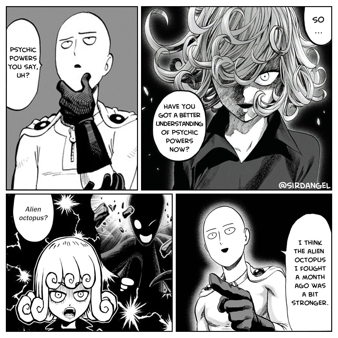 sirDangel's tweet photo. Floating pebbles and sand? Such a waste of power 🥱
A little chat after the fight. OPM meme/edit.

#OnePunchMan #ワンパンマン #Opm183 #OPM228 #OnePunchMan183 #ONEPUNCHMAN228 #Saitama #Tatsumaki #Geryuganshoop https://t.co/46IqcPAJwJ