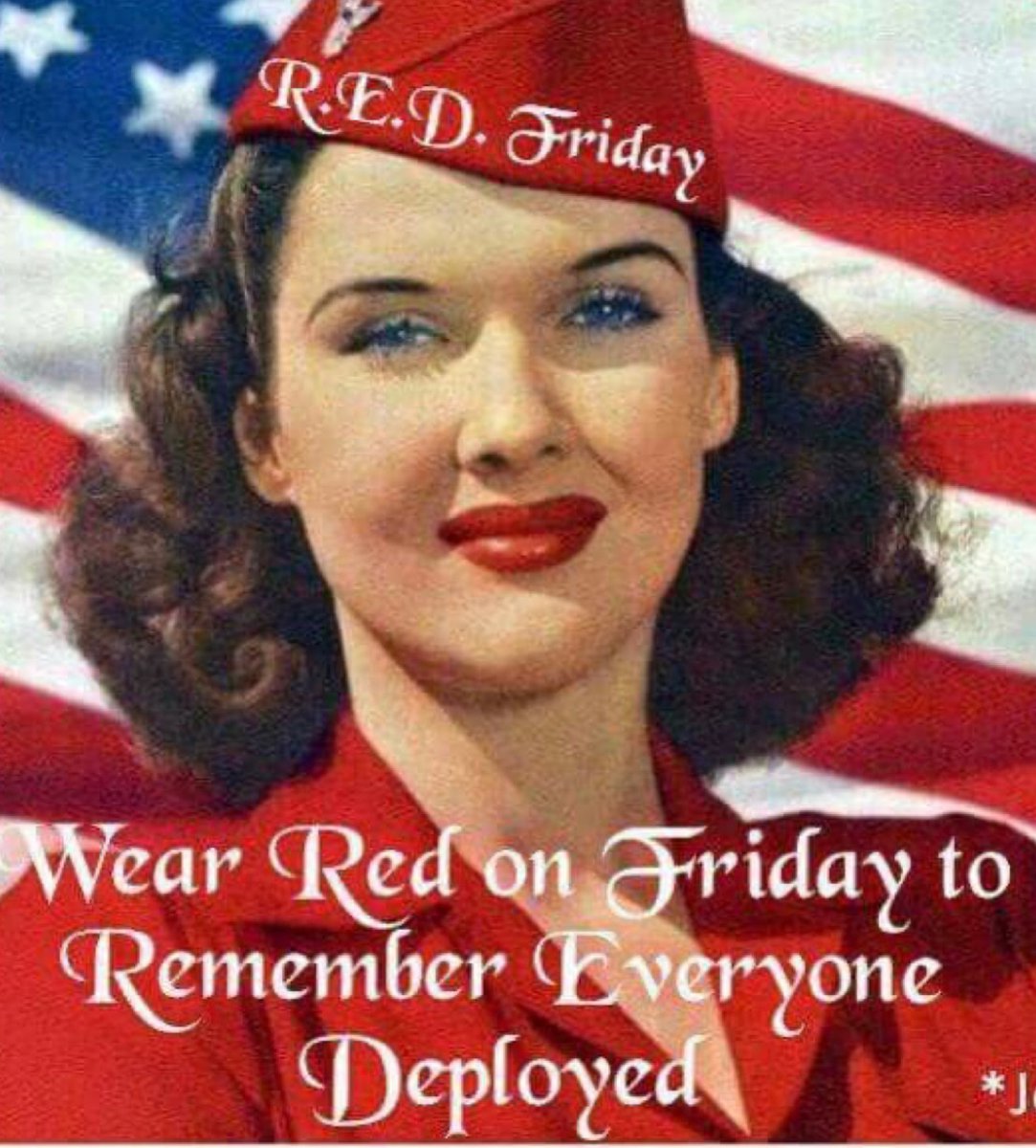 cinrui1's tweet image. Good morning my sweet friend!❤️ Have a wonderful day! 🏖️ #RedFriday #SupportVets