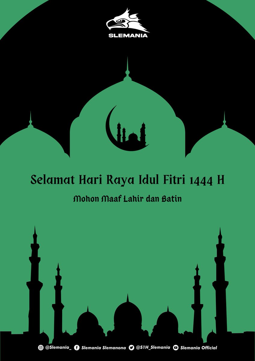 Semoga di hari yang fitri ini, kita mampu kembali menjadi pribadi yang suci serta meraih kemenangan.

Selamat Hari Raya Idul Fitri 1444 H. Mohon maaf lahir dan batin 🙏