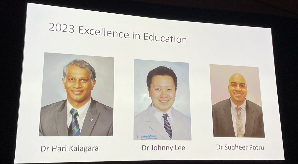 🩺 Hari (హరి 🇮🇳) Kalagara (@kalagarahari) on Twitter photo An honor to receive “2023 Excellence in Education Award” by <a href="/ASRA_Society/">ASRA Pain Medicine</a> from <a href="/NarouzeMD/">Samer Narouze,MD,PhD,MMM</a> at 100 years #asraspring23 #asra100 meeting!
Thankful and grateful to ❤️everyone ❤️for continuing my passion in #regionalanesthesia #POCUS education.
A tribute to my 🙏 Father (K L N P) 🙏. An honor to receive “2023 Excellence in Education Award” by <a href="/ASRA_Society/">ASRA Pain Medicine</a> from <a href="/NarouzeMD/">Samer Narouze,MD,PhD,MMM</a> at 100 years #asraspring23 #asra100 meeting!
Thankful and grateful to ❤️everyone ❤️for continuing my passion in #regionalanesthesia #POCUS education.
A tribute to my 🙏 Father (K L N P) 🙏.