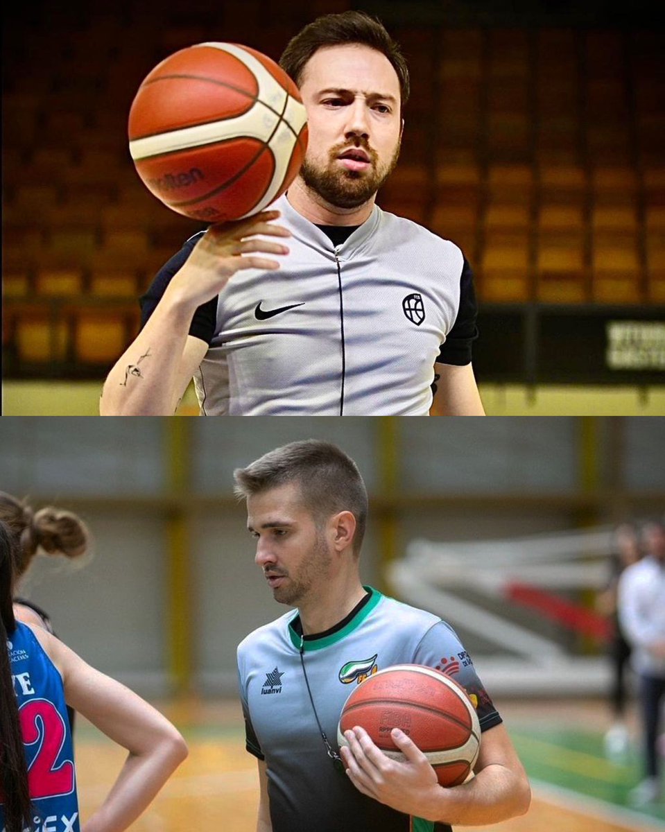 FExB's tweet photo. Los árbitros
@FExB @albertogp66 y @xulefernandez8 han sido designados para arbitrar el PARTIDO DE VUELTA 1/8 LEB PLATA que enfrentará a Hestia Menorca y a Fundación La Roda. ¡Enhorabuena! ¡Mucha suerte! 💪 https://t.co/JkAeeGEDvc