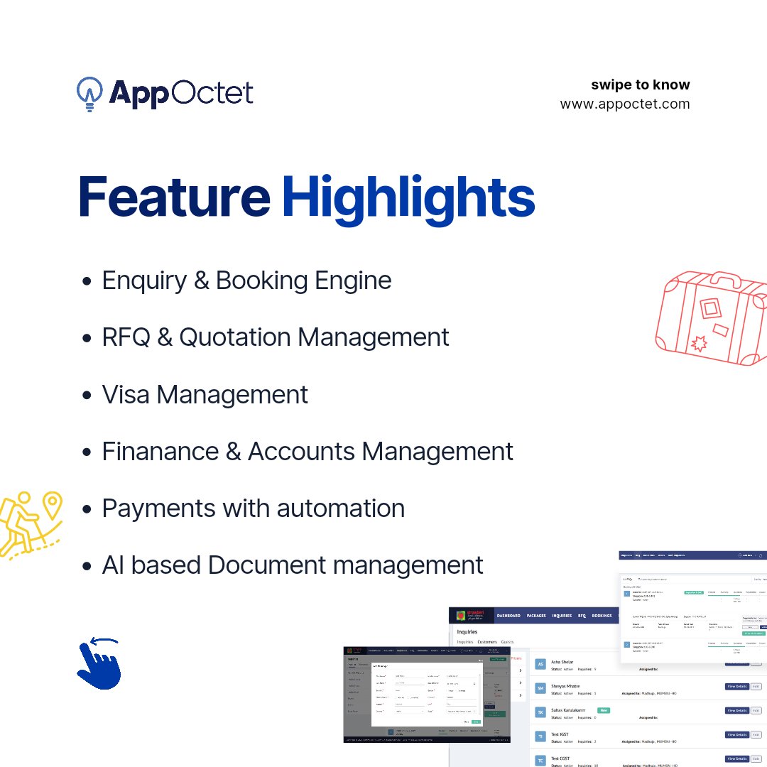 appoctet's tweet photo. Check out our recent work ☝️

How we helped Kesari - Overcome 100s of operational challenges through a centralised system 

How we brought our client's vision into reality 💻😀

#appoctet #technology #webapp #ai #ml #uiux #qa #solution #product   #clientsatisfaction #proud https://t.co/GHGWjMPQan