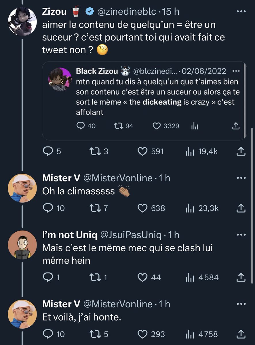 zinedineblc's tweet photo. xppptddrr même Mister V s’est fait avoir par ma schizophrènie, personne n’y échappera 😈😈 https://t.co/qIv0a5Kjsd