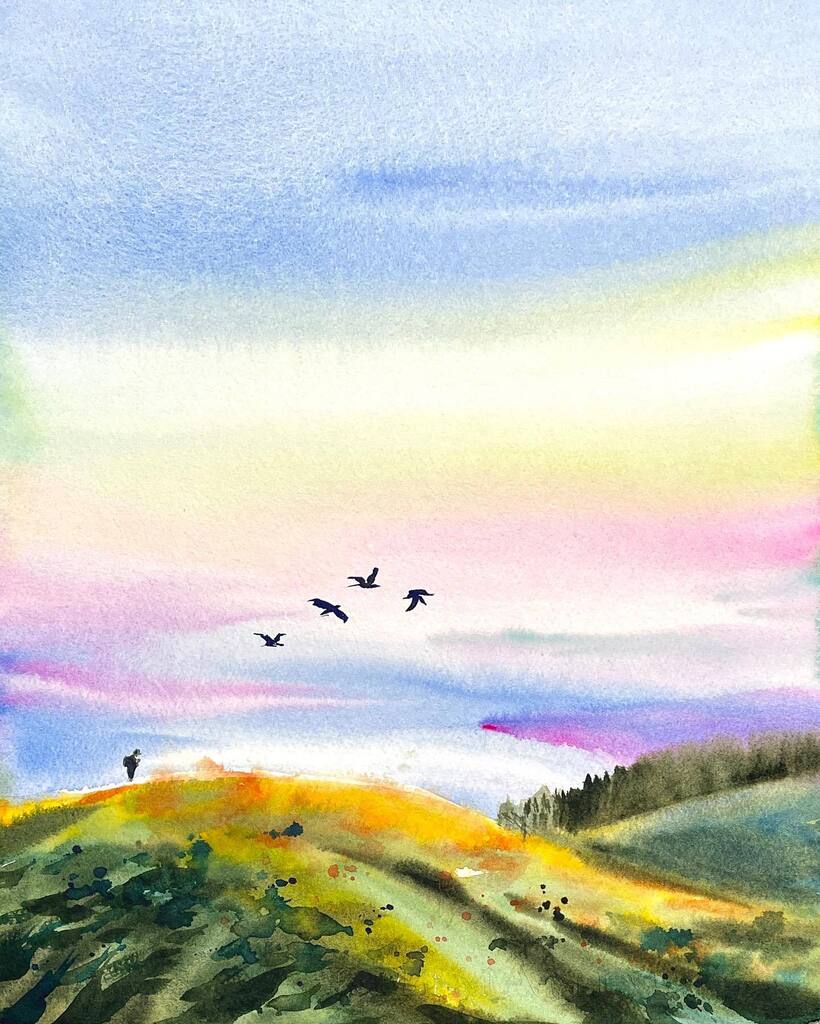 TummyRubbStudio's tweet photo. How and when to paint wet on wet? All is explained in the latest tutorial on https://t.co/kJjvCHChqP (or click the link in bio.) 🎨🖌️
.
.
.
.
.
.

#tummyrubbstudio #watercolor #watercolorpainting #watercolorart #watercolorour #watercolorchallenge #waterc… https://t.co/TYUBKsyw4V https://t.co/xuetpEvcXy