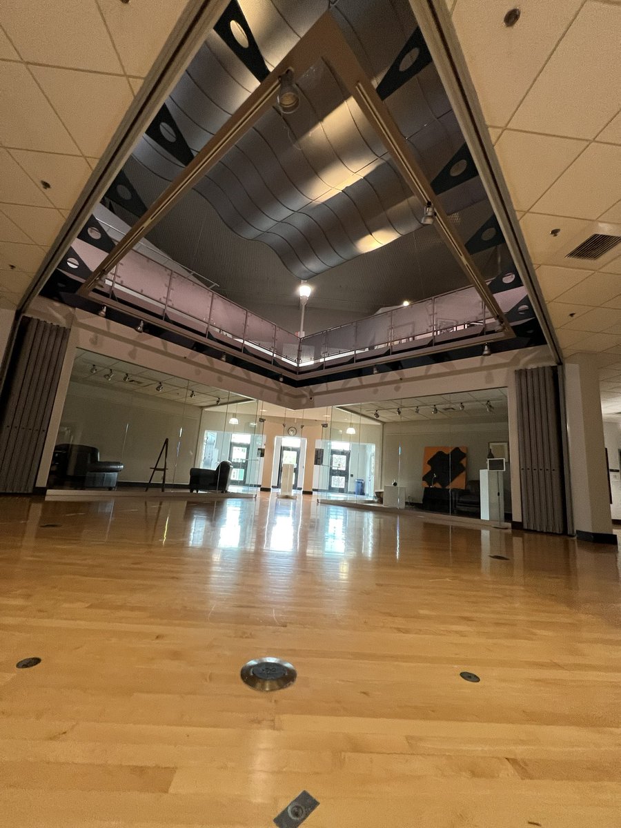 30 days of why I love #communitycollege. Day 21–Transformation. This used to be center court at Moberly Area CC. Today it’s a stunning gallery. CCs have been around a long time, but we are always changing. #CCMonth. <a href="/lashley_jeff/">Jeff Lashley</a>  <a href="/ECC_Falcon/">East Central College</a> <a href="/Comm_College/">comm_college</a> <a href="/CCTrustees/">ACCT</a>