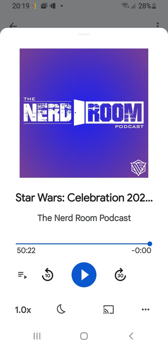 LukesSpareGlove's tweet photo. Fantastic episode Tim @thenerdrm 
And to have @TumblingSaber  and @RobertMMCast back has made my Friday! 🔥🔥🔥 https://t.co/B6cW34sBsE