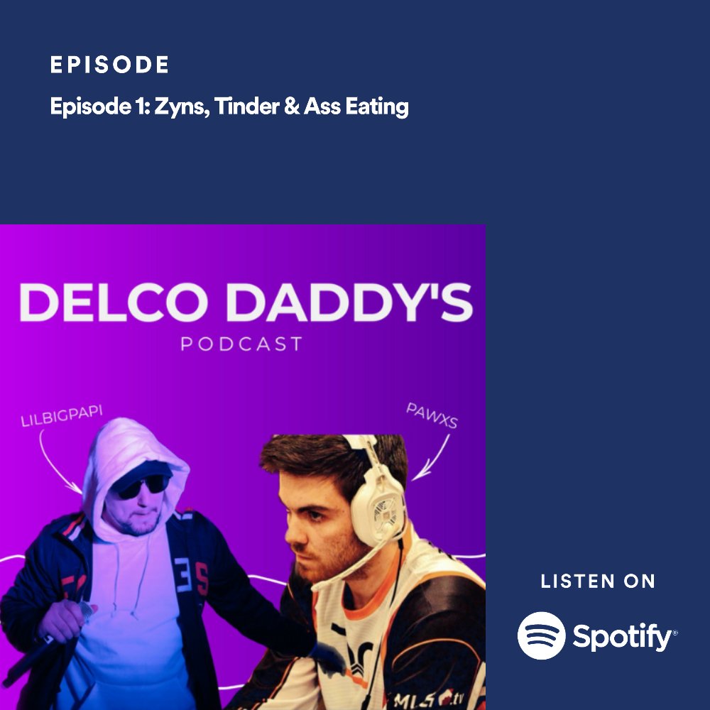 DelcoDaddysPod's tweet photo. Make sure you listen to episode 1, episode 2 drops TONIGHT!

https://t.co/iF4b92MTJA https://t.co/tstnSDpvgo