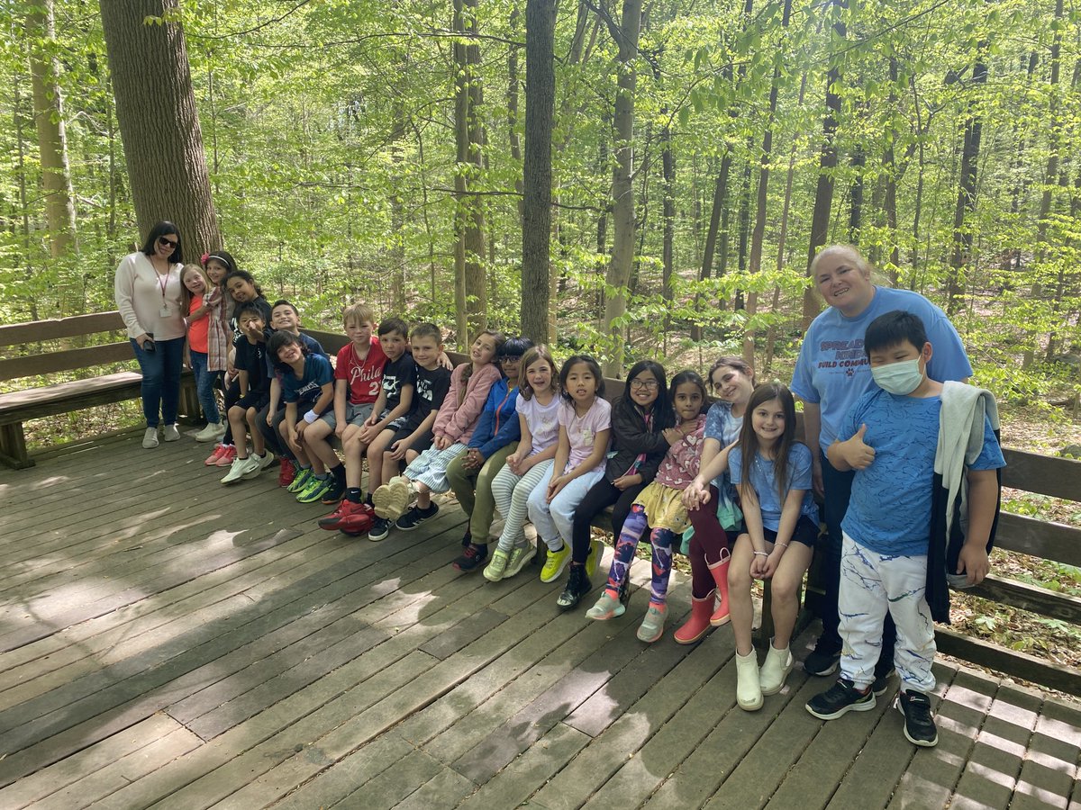 First trip to our beautiful nature trail! #BSES