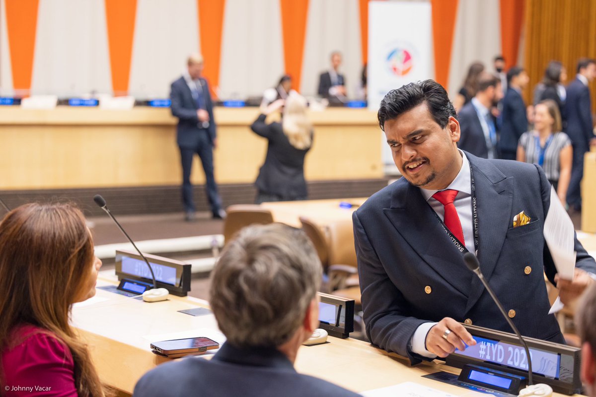 Hosted International Youth Day panel at the UN Headquarters in New York City #AfSeffect