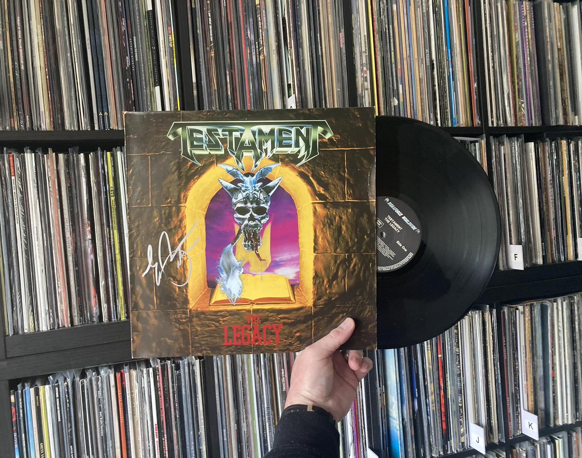 OVERDRIVE_PR's tweet photo. Released 36 years ago on this day, April 21, 1987. @testament 'The Legacy' https://t.co/kCiD0NxXP5