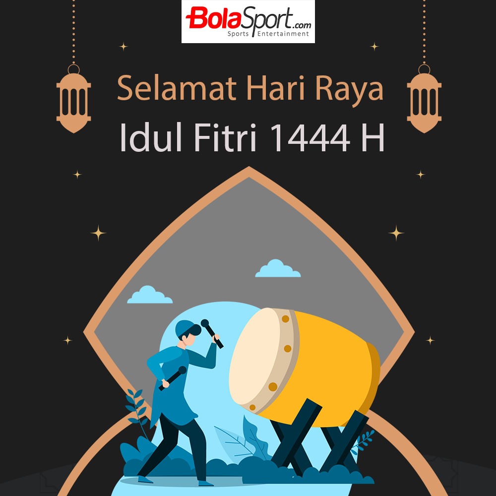BolaSportcom's tweet image. Tak terasa bulan suci Ramadan telah berganti dengan hari kemenangan yang sudah kita nantikan.

Mari rayakan hari raya Idul Fitri dengan hati yang jernih.

Selamat Idul Fitri 1444 Hijriah, mohon maaf lahir dan batin.

#gridnetwork #bolasport #superball #juaradotnet #idulfitri