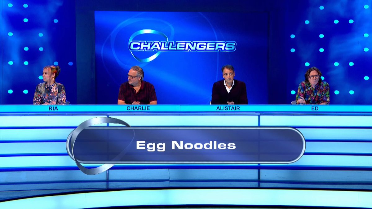 Eggheads Official (@eggheadstv) on Twitter photo Taking on the #Eggheads are the Egg Noodles. This team of brilliant comedians are never short of an answer when dealing with hecklers, but will their quizzing be as good as their punchlines? 6.30pm, <a href="/channel5_tv/">Channel 5</a> | <a href="/theJeremyVine/">Jeremy Vine | Here, on Tiktok, Insta & Facebook</a> | @rialina_ | <a href="/monstroso/">charlie higson</a> |Alistair McGowan|Ed Byrne Taking on the #Eggheads are the Egg Noodles. This team of brilliant comedians are never short of an answer when dealing with hecklers, but will their quizzing be as good as their punchlines? 6.30pm, <a href="/channel5_tv/">Channel 5</a> | <a href="/theJeremyVine/">Jeremy Vine | Here, on Tiktok, Insta & Facebook</a> | @rialina_ | <a href="/monstroso/">charlie higson</a> |Alistair McGowan|Ed Byrne