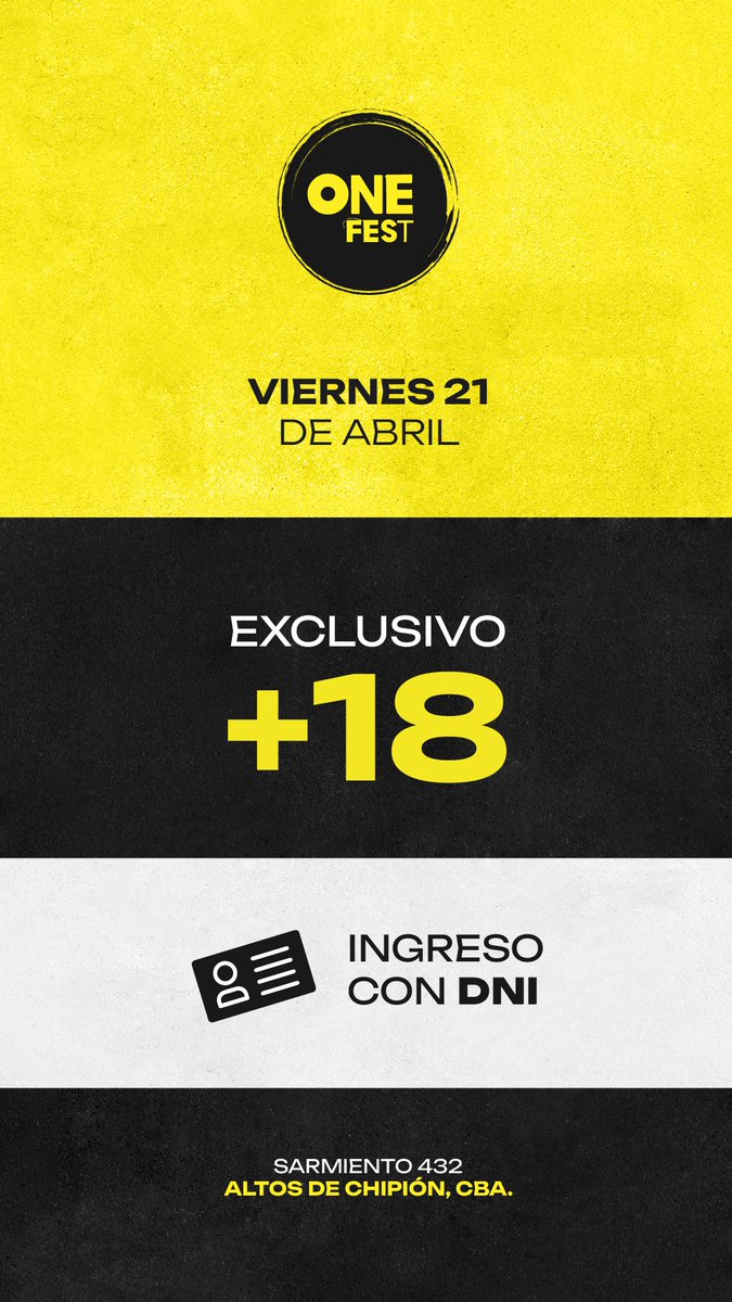 OneFest3's tweet photo. NOS VOLVEMOS A ENCONTRAR... 🥳💣 https://t.co/55ZWyjmEJg