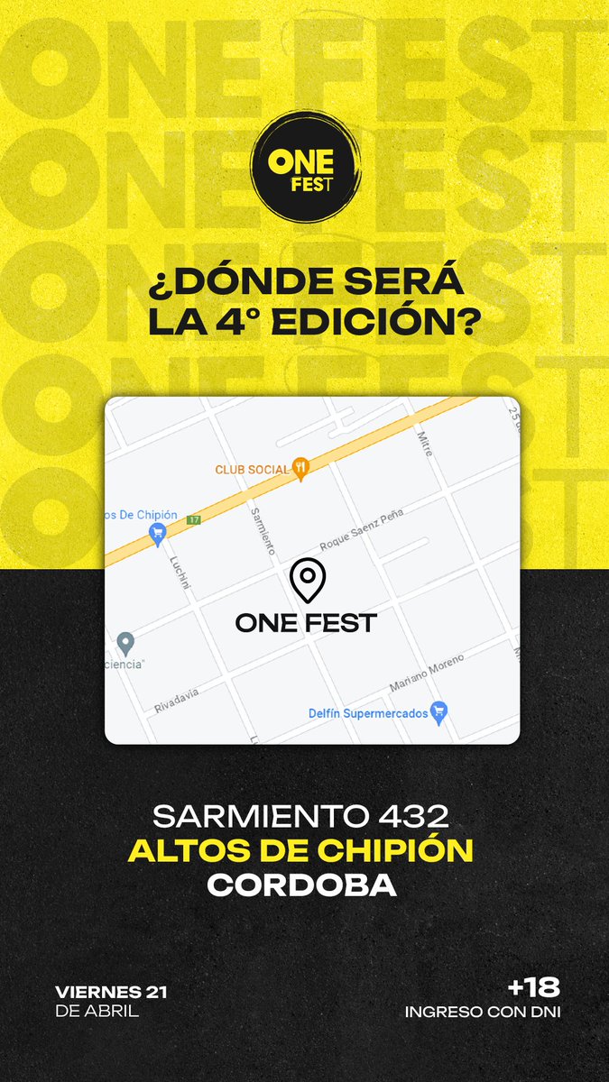 OneFest3's tweet photo. NOS VOLVEMOS A ENCONTRAR... 🥳💣 https://t.co/55ZWyjmEJg