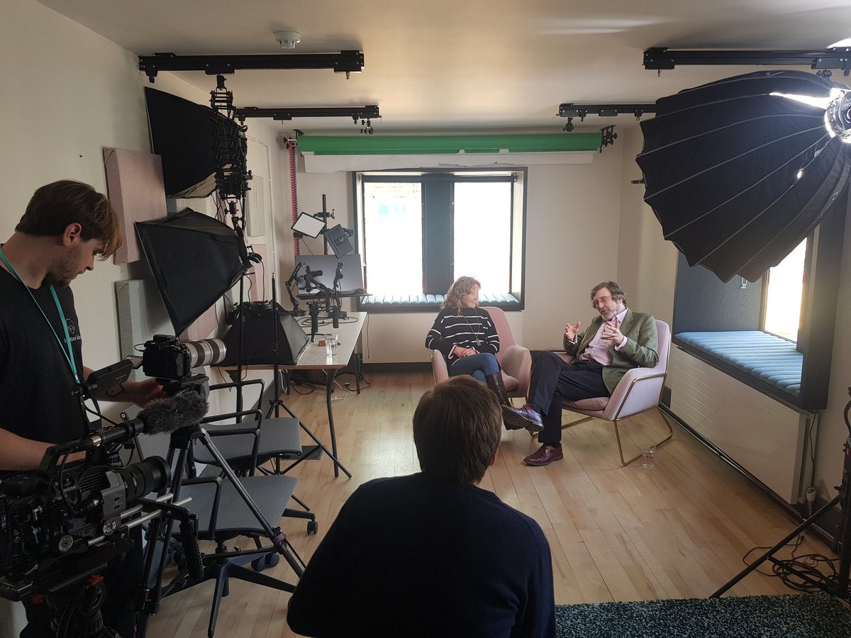 RAEng_Hub's tweet photo. Exciting stuff happening today 🎬

We're thrilled to have #HubMember Professor Cathy Craig, CEO of @incisivsport and her mentor Brewster Barclay from @Zuhlke_UK join us. 2023 marks the Enterprise Hub's 10th anniversary - stay tuned to see what celebrations we've got in store 🎉 https://t.co/2PLh5lRkF9