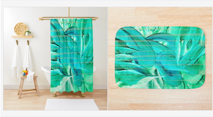 Art_Falaxy's tweet photo. Irra Shower Curtain by Art Falaxy~Be Artful~#accents #homedecor #art #artfalaxy #aprons #bath-mats #blankets #coasters #comforters #duvets #mugs #pillows #puzzles #redbubble #shower #water-bottle #trendy #modern #gifts #azure-blue #teal #turquoise https://t.co/70UkALQmU4 https://t.co/VIG8NzjAgO