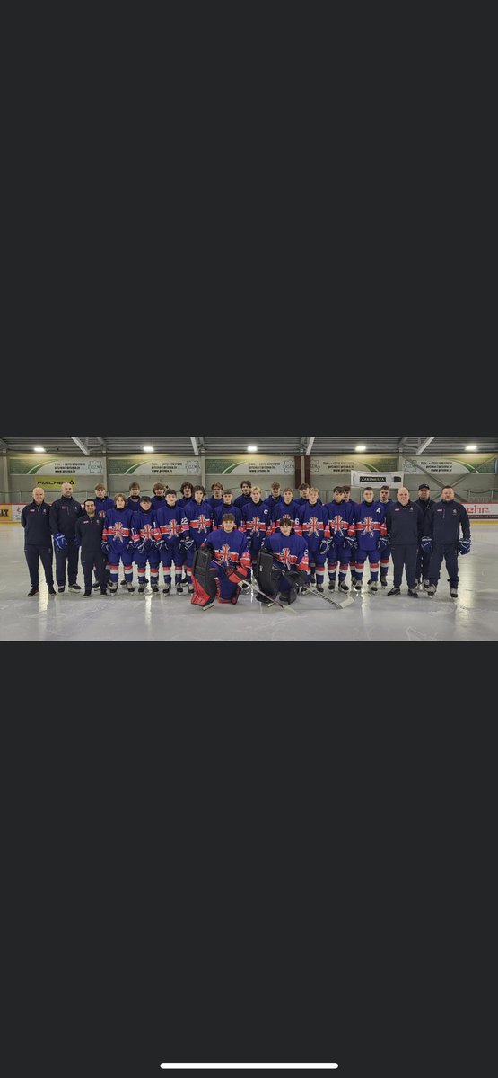 A solid 2-1 win for team in the opening game for Team GB….very proud moment watching my son skate out for his National team🇬🇧❤️ <a href="/RigaCupLatvia/">Riga Cup ijshockey</a>