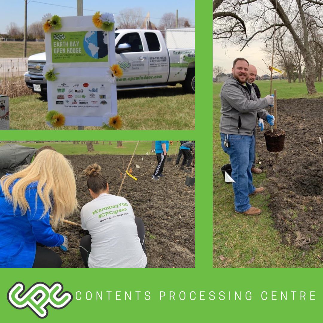 CpcWindsor's tweet photo. #FlashbackFridayBack of our  #CPCgreen team doing its part for Earth 🌎 Day planting trees 🌳 with the @TownofTecumseh and our Open House Event.

Join #YQGgreen Facebook Group to find out what is happening this weekend for #EarthDay in #YQG

#YQG #WindsorEssex @CityWindsorON https://t.co/SlM8WnCDZo