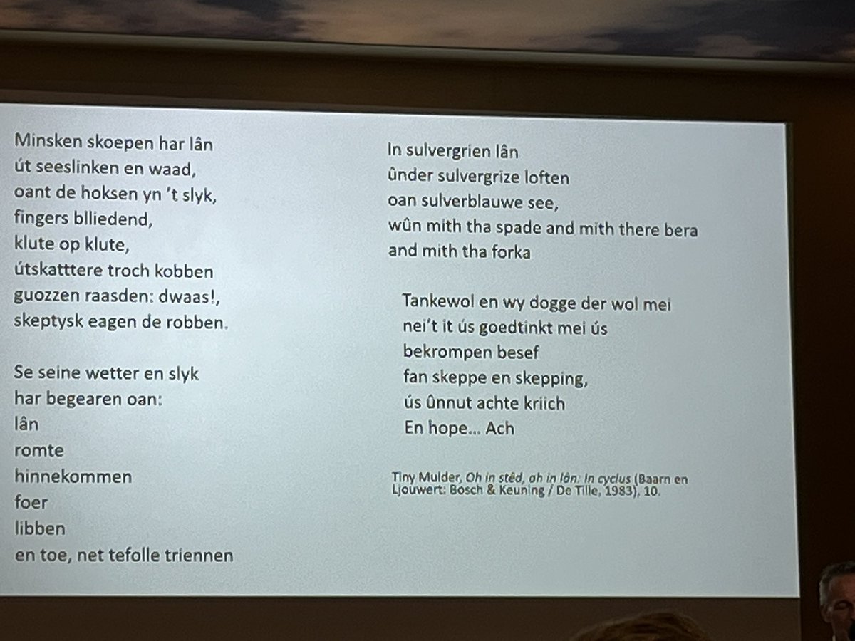 Tiny Mulder gedicht <a href="/Tresoar/">Tresoar</a> Sieperda symposium