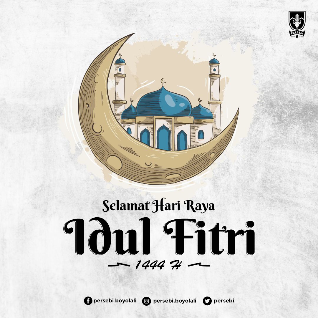 persebi's tweet photo. 𝐒𝐞𝐥𝐚𝐦𝐚𝐭 𝐡𝐚𝐫𝐢 𝐫𝐚𝐲𝐚 𝐈𝐝𝐮𝐥 𝐅𝐢𝐭𝐫𝐢 𝟏 𝐒𝐲𝐚𝐰𝐚𝐥 𝟏𝟒𝟒𝟒 𝐇. 𝐌𝐨𝐡𝐨𝐧 𝐦𝐚𝐚𝐟 𝐥𝐚𝐡𝐢𝐫 𝐝𝐚𝐧 𝐛𝐚𝐭𝐢𝐧 🙏

#IdulFitri1444H #IdulFitri2023 #PersebiBisa #PersebiBoyolali #LaskarPandanarang https://t.co/ottH5GDY0I