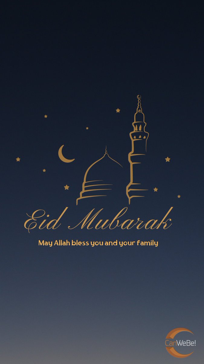 teamcanwebe's tweet photo. From us to you all 🌙
#EidMubarak 

#canwebe https://t.co/etJYpAQAVJ