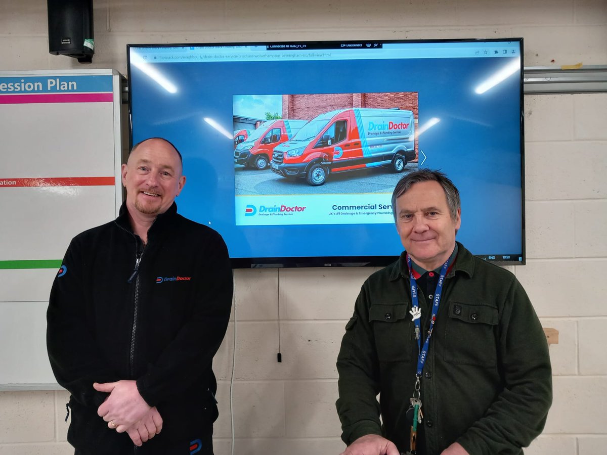 AndyTBSSSC's tweet image. southstaffs: Another fantastic #ToolboxTalk for our Plumbing learners this morning, this time by Richard from @DrainDoctorLtd who specialise in drainage &amp;amp; emergency plumbing services!

A massive thank you to Richard! These talks will help to support our …