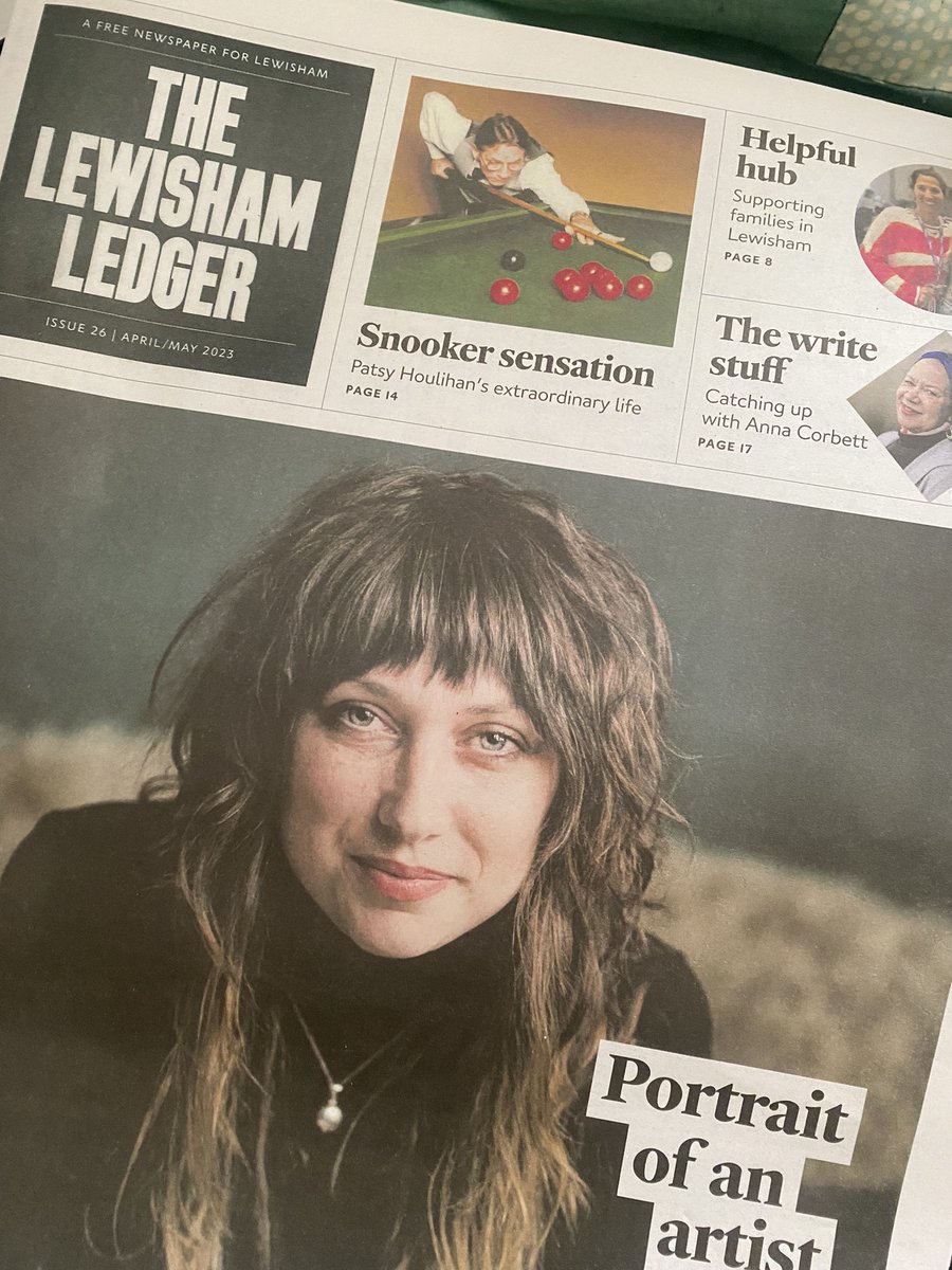 NHDartandcrafts's tweet photo. Our lovely, local @lewishamledger came out yesterday and guess whose got an ad in there for our sure-to-be-awesome pride market!  10 June @ninthlifepub! https://t.co/UETHr4hc21