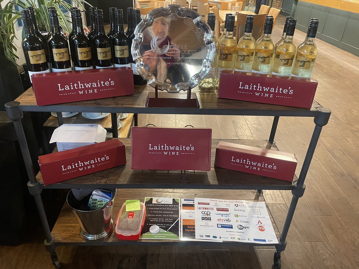 SuzanneC2S's tweet image. And we are off for the @Circle2Success #Charity Golf Day! Thanks to everyone for their support, raising money for some great charities! @LilianFaithfull @TheNationalStar @TheNelsonTrust @Glosyoungcarers @HfTcharity @CCPCharity 
I’m in charge of the halfway house 😂