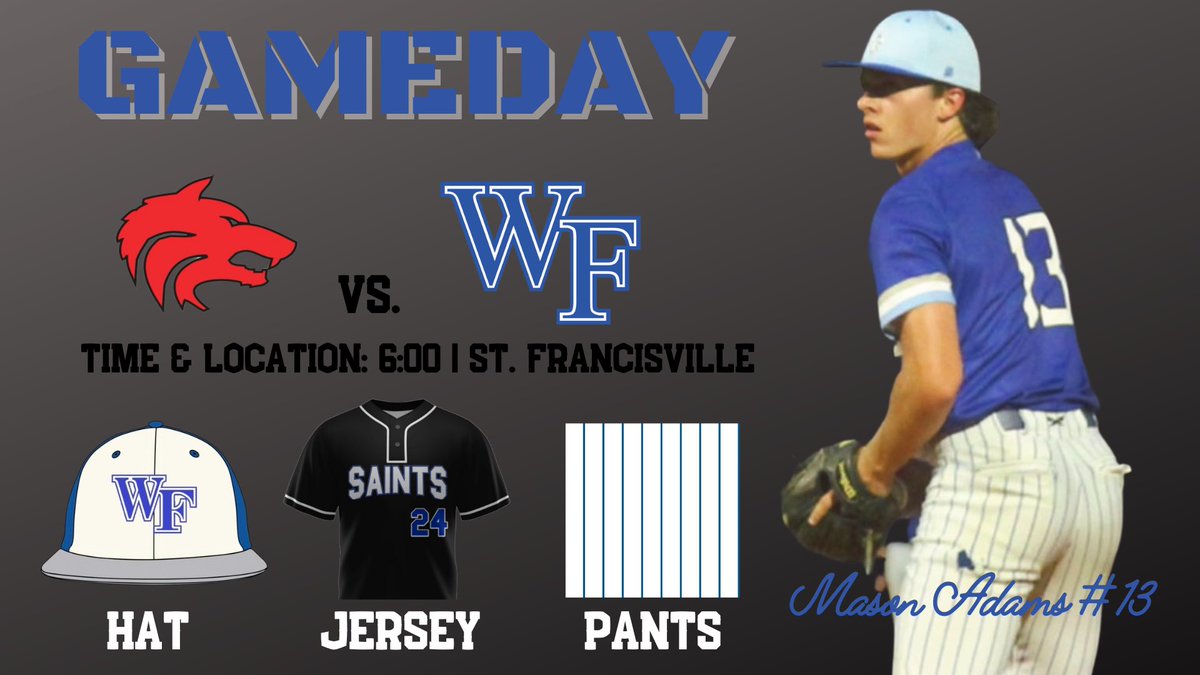 WFHS__Baseball's tweet photo. One Team. One Goal. Advance. 

Round 1 | Game 2 https://t.co/2H7Dsnzf4Z
