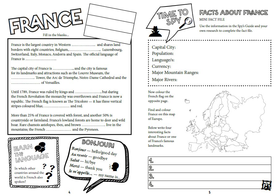 🚨Teachers!🚨

A *FREE* full resource pack to accompany #EuroSpies 🕵️‍♀️🗼🏰🏤🇪🇺🌍 by @ljlittleson including the 'Spy's Guide to Europe' and a complete set of #ReflectiveReading Task Maps 📚 is now available to download here 🎉👇:

cranachanpublishing.co.uk/resources/