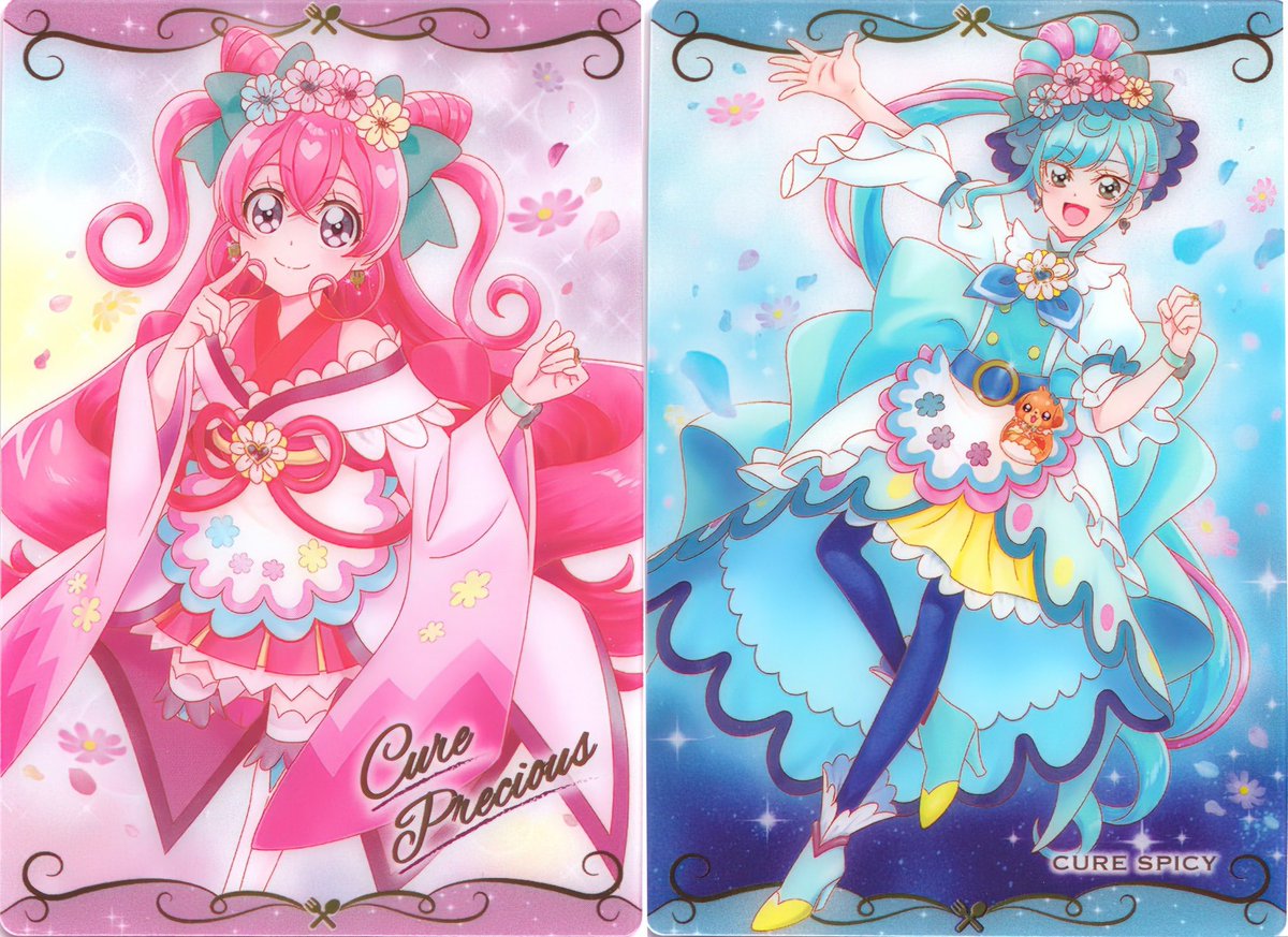 winxclubpretty's tweet photo. Delicious Party♡Pretty Cure Cards
Source:https://t.co/8X1kO52uT6
#Precure #PrettyCure #2022 #Precure2022 #Japan #PrettyCure2022 #DeliciousPartyPrecure #Delicious #DeliciousPartyPrettyCure #DeliciousParty #Party #Merchandising #PrecureMerchandising #PrettyCureMerchandising #Card https://t.co/g6LxjlGkOC