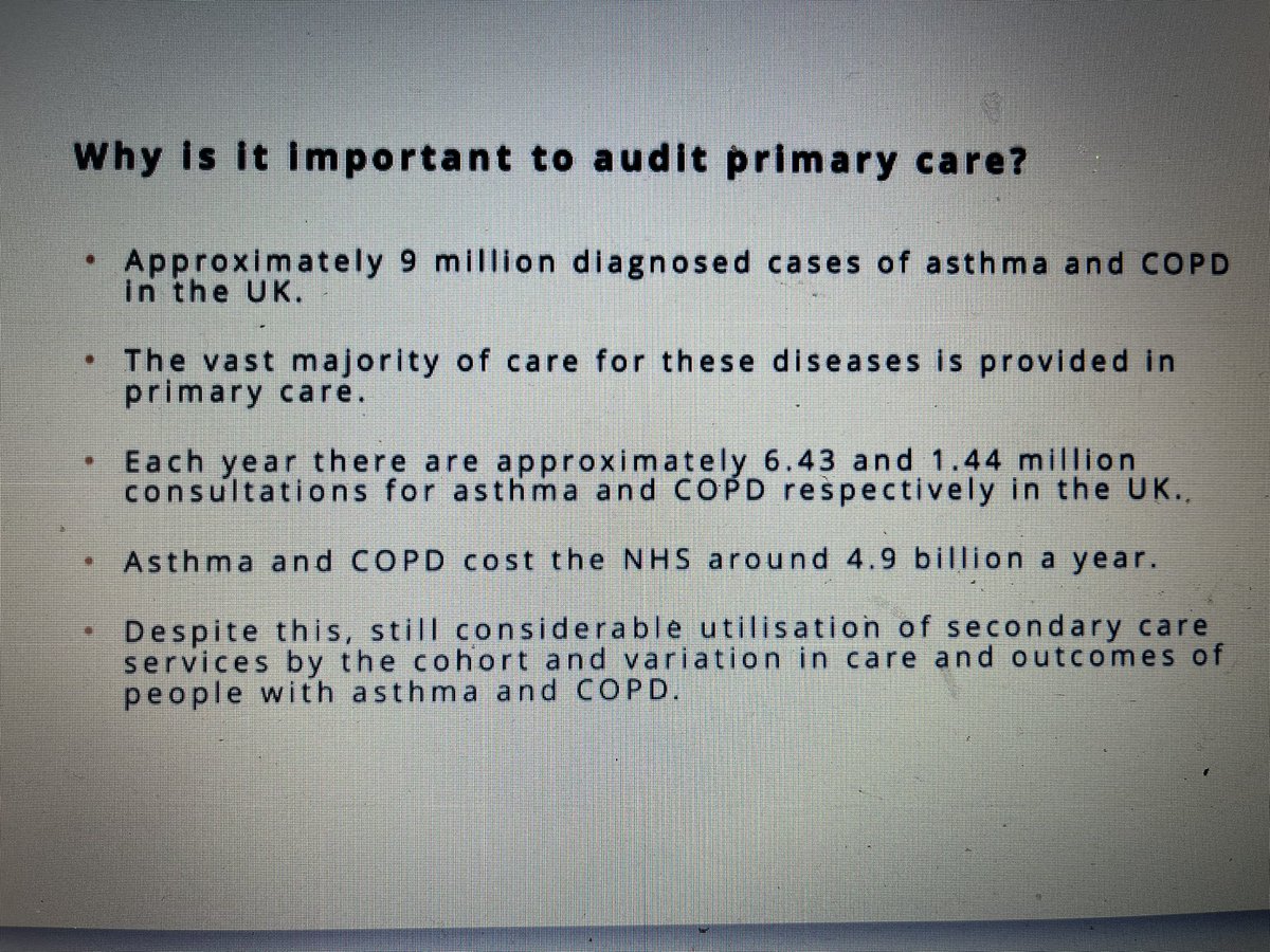 Rhian_Evs's tweet image. Attending the asthma and COPD Improvement webinar this afternoon. Asthma and COPD cost the NHS around 4.9 billion a year #VBHC #variation