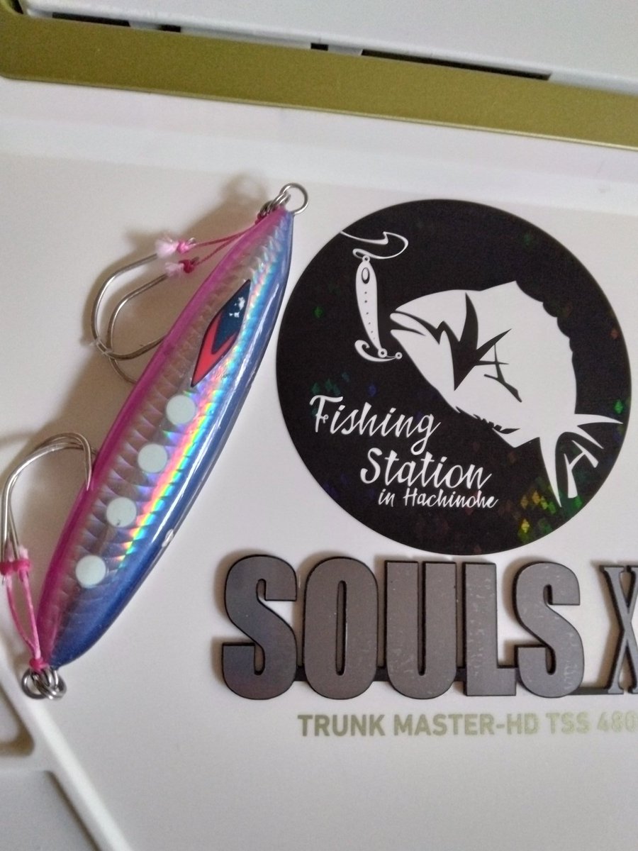 BDopeness's tweet photo. Peace!!!!!

April 20th,2023
TANEICHI MASU JIGGING!!!!!

【jig】 COJYANT VBW （Blue　Pink）150g

【hook】J-1 Fine 1/0

I want to get together with everyone again!!!!!

Peace!!!!!!!

＃種市漁港　
＃福丸
＃イワキ釣具店
＃サクラマスジギング
＃COJYANT
＃DEEPLINER https://t.co/OkJ540IwhE
