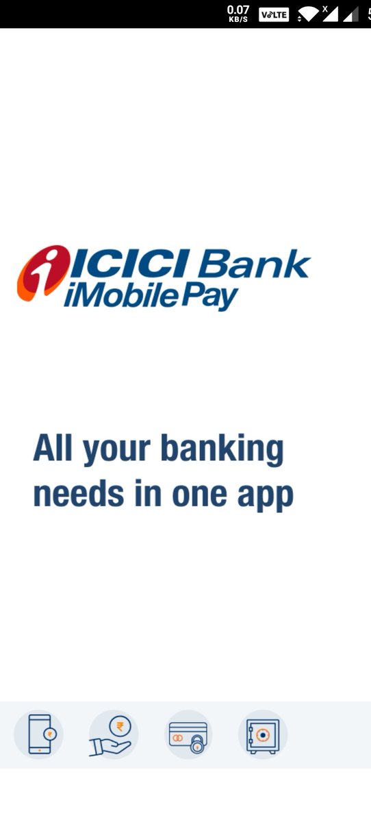 SagarMarathe12's tweet photo. @ICICIBank_Care iMobile app is not working after upgrade to newer version. Stuck on spalsh screen only. Please find below screen shot.
App version 16.4
Earlier my developer option is on somhave me.error or redirected to we page where it mentioned developer option is ON. https://t.co/yd8GT89zDC
