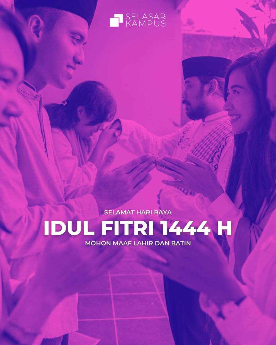 selasarkampus's tweet photo. Selamat Idul Fitri 1444 H, Sobat Laskar! 🕌🌙 Semoga kemenangan ini membawa berkah &amp; kebahagiaan. Mari saling memaafkan &amp; terus berkembang dalam meraih impian. Selasar Kampus siap mendukung kalian! 💫 #IdulFitri1444H #SobatLaskar #SelasarKampus #PendidikanIndonesia #BerkahRamadan https://t.co/ZU0PmVaBPv