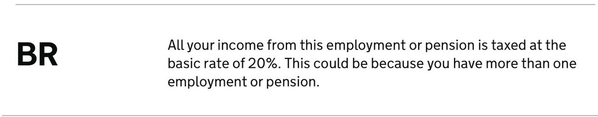 RoseD88's tweet photo. @HMRCcustomers Hi there, screenshot attached. My tax code was previously 1257L and then switched for the last two months. https://t.co/3jpNBb8EIv