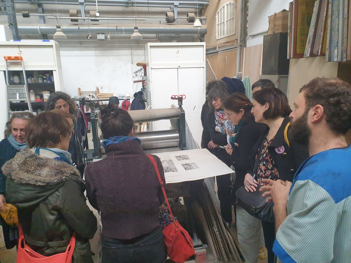 💛Tjrs ravis d'accueillir chaque année en formation les PVP- professeurs dela Ville de Paris -pr leur faire découvrir nos artistes en résidence et programmer projets, rencontres &amp; ateliers avec leurs écoles et leurs classes #culture #education #paris20
<a href="/Academie_Paris/">Académie de Paris</a> <a href="/Mairiedu20/">Mairie du 20e</a>