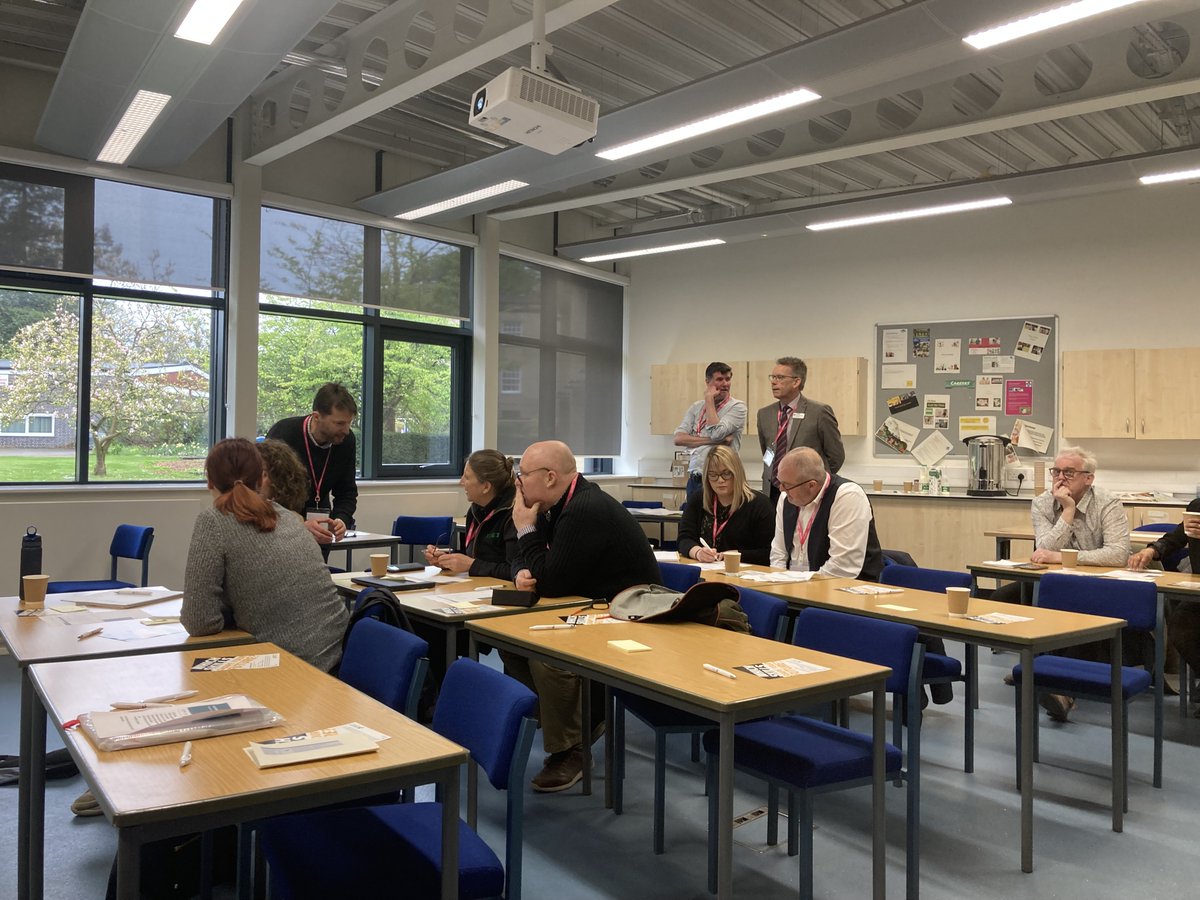 JohnColclough18's tweet photo. The rain certainly didn't stop play this morning at @WCollegeGroup Pershore College. Despite the wet weather, we had a good attendance for the @HW_Chamber LSIPs event.
#LSIPS #Worcestershire #skills #training #apprenticeships https://t.co/kLvyqax49c