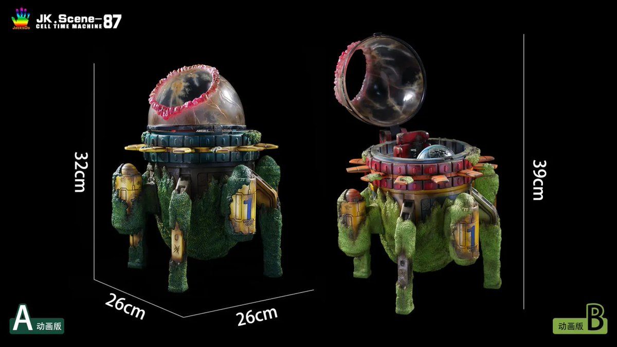 MundoKame's tweet photo. #JacksDoStudio - Cell Time Machine
- Versión A o B: 159.90 €
- Combo: 309.90 €
- Medidas: 32 cm de alto
- Reserva: 32 € - 62 €
- Lanzamiento: 3T de 2023
- PO abierto 🙌
¡Disponibilidad de pago a plazos!
📩 Para reservar o más info, enviad mensaje privado
#DragonBallZ https://t.co/wApYSJM6e7